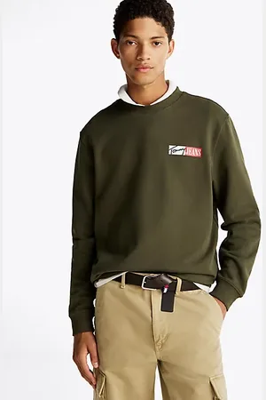 Tommy Hilfiger Signature Logo Crew Neck Sweatshirt