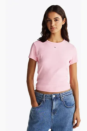 Tommy Hilfiger Ribbed Slim Round Neck T-Shirt