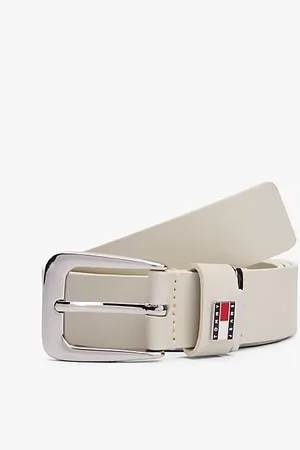 Tommy Hilfiger Oval Buckle Leather Belt
