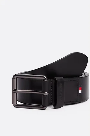 Tommy Hilfiger Casual Square Buckle Leather Belt
