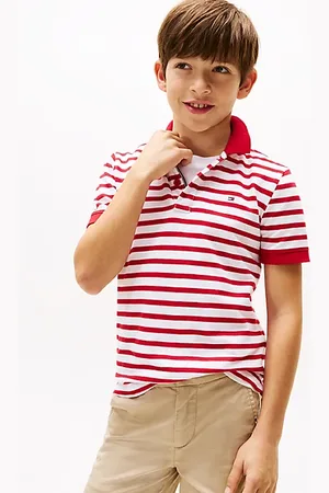 Tommy Hilfiger Flag Embroidery Regular Fit Polo Shirt