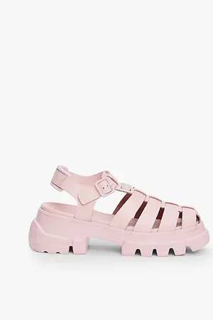 Tommy Hilfiger Leather Chunky Cleat Fisherman Sandals
