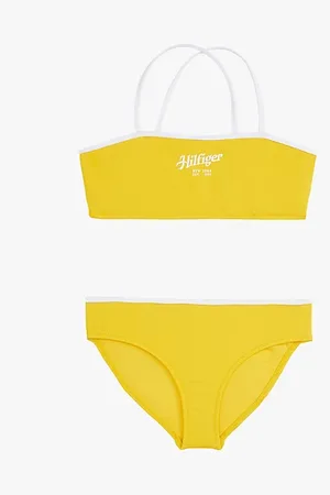 Tommy Hilfiger Logo Bralette Bikini Set