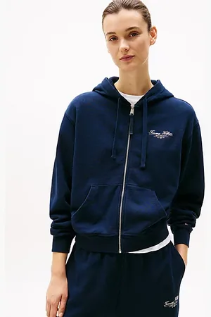 Tommy Hilfiger Logo Zip-Thru Hoody