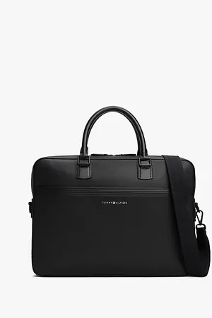 Tommy Hilfiger TH Business Leather Laptop Bag