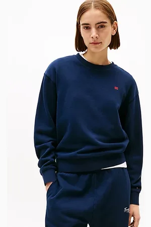 Tommy Hilfiger Contrast Hilfiger Flag Embroidery Sweatshirt