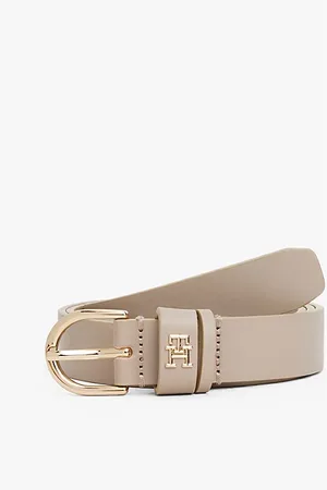 Tommy Hilfiger Essential TH Monogram Leather Belt