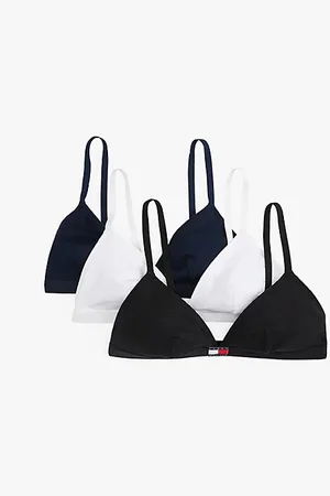 Tommy Hilfiger 3-Pack Heritage Logo Triangle Bras