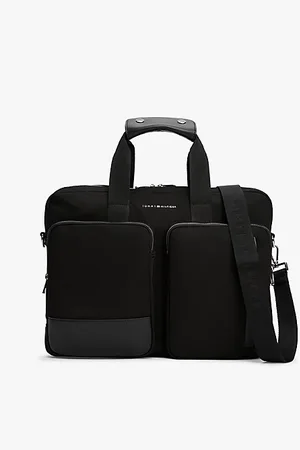 Tommy Hilfiger TH Business Metal Logo Laptop Bag