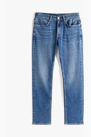 Tommy Hilfiger Denton Faded Straight Leg Jeans