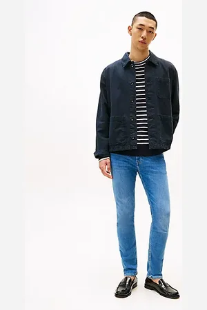 Tommy Hilfiger Faded Relaxed Straight Leg Jeans