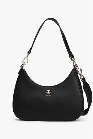 Tommy Hilfiger TH Monogram Plaque Shoulder Bag