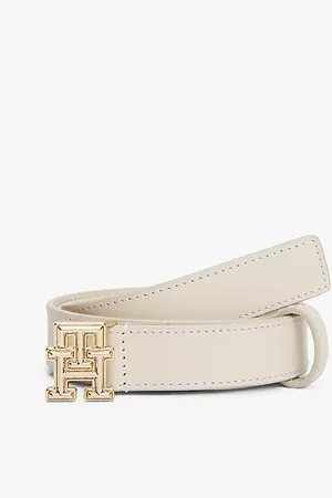 Tommy Hilfiger TH Monogram Leather Belt