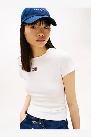 Tommy Hilfiger Tommy Badge Ribbed Slim T-Shirt