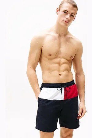 Tommy Hilfiger Hilfiger Flag Long Length Swim Shorts