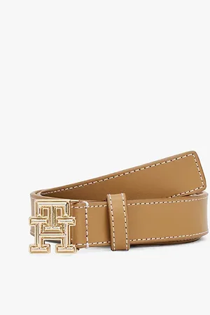 Tommy Hilfiger TH Monogram Leather Belt