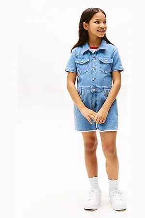 Tommy Hilfiger Five-Pocket Denim Playsuit