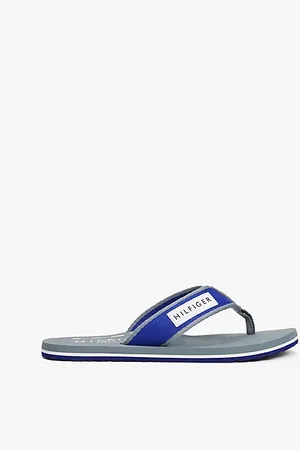 Tommy Hilfiger Patch Logo Webbing Flip-Flops