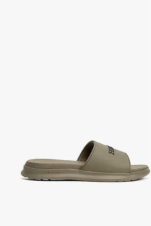 Tommy Hilfiger Textured Logo Pool Slides