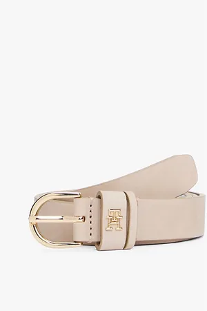 Tommy Hilfiger Essential TH Monogram Leather Belt