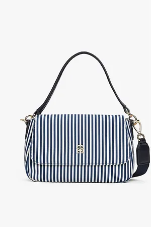 Tommy Hilfiger Canvas Crossbody Shoulder Bag
