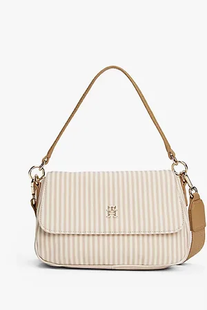 Tommy Hilfiger Canvas Crossbody Shoulder Bag