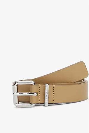 Tommy Hilfiger Debossed Logo Leather Belt