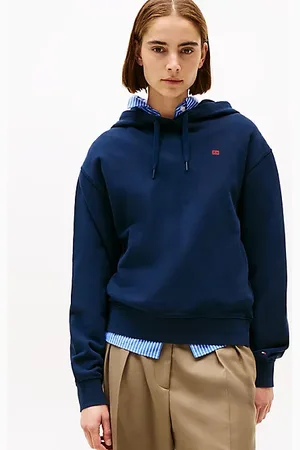 Tommy Hilfiger Contrast Hilfiger Flag Embroidery Hoody