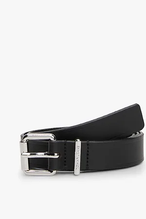 Tommy Hilfiger Debossed Logo Leather Belt