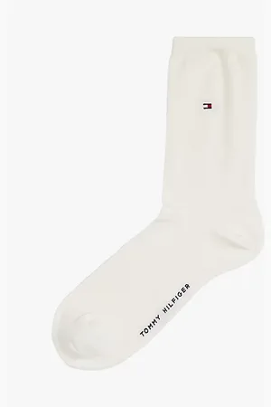 Tommy Hilfiger 1-Pack Flag Embroidery Socks With Silk