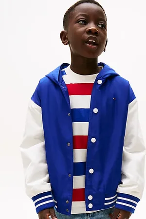 Tommy Hilfiger Varsity Back Logo Bomber Jacket