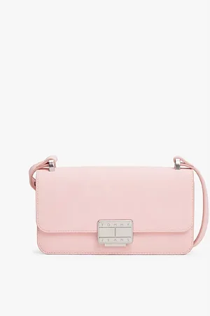 Tommy Hilfiger Logo Plaque Flap Crossbody Bag