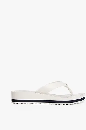 Tommy Hilfiger TH Monogram Wedge Flip-Flops