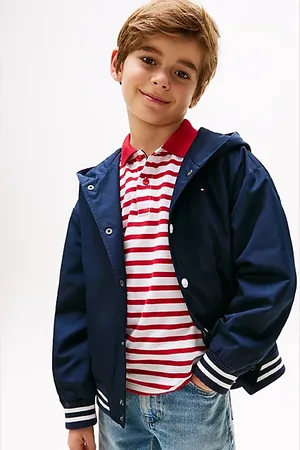 Tommy Hilfiger Varsity Back Logo Bomber Jacket