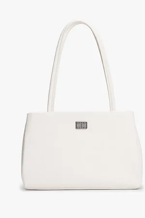 Tommy Hilfiger Logo Plaque Tote Bag