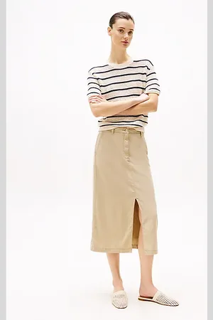 Tommy Hilfiger Midi Chino Skirt