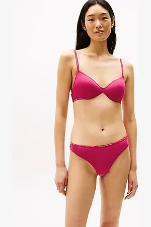 Tommy Hilfiger Repeat Logo Non-Wired Push-Up Bra