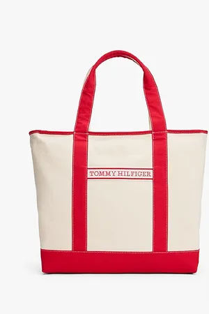 Tommy Hilfiger Canvas Beach Tote Bag