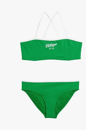 Tommy Hilfiger Logo Bralette Bikini Set
