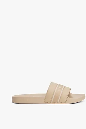 Tommy Hilfiger Logo Webbing Pool Slides