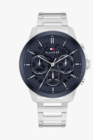 Tommy Hilfiger Navy Skeleton Dial Sub-Counter Watch