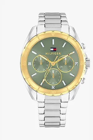 Tommy Hilfiger Green Dial Sub-Counter Watch