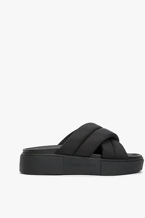 Tommy Hilfiger Padded Strap Platform Slides
