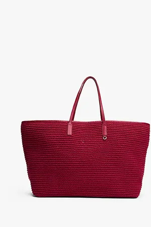 Tommy Hilfiger The Sofia Capsule Leather Beach Bag