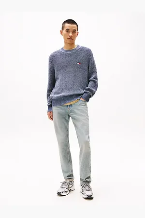Tommy Hilfiger Ryan Distressed Slim Straight Leg Jeans