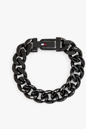 Tommy Hilfiger Ionic-Plated Stainless Steel Chain-Link Bracelet