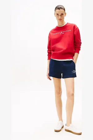 Tommy Hilfiger Logo Embroidery Sweat Shorts