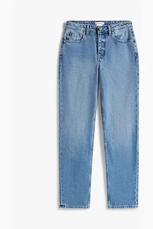 Tommy Hilfiger Adaptive Mid Rise Straight Leg Jeans