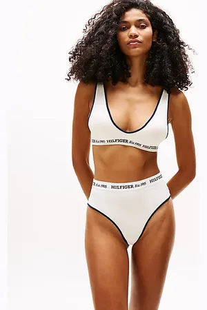 Tommy Hilfiger Logo Removable Padding Bralette