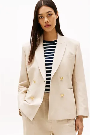 Tommy Hilfiger Linen Blend Slim Fit Blazer